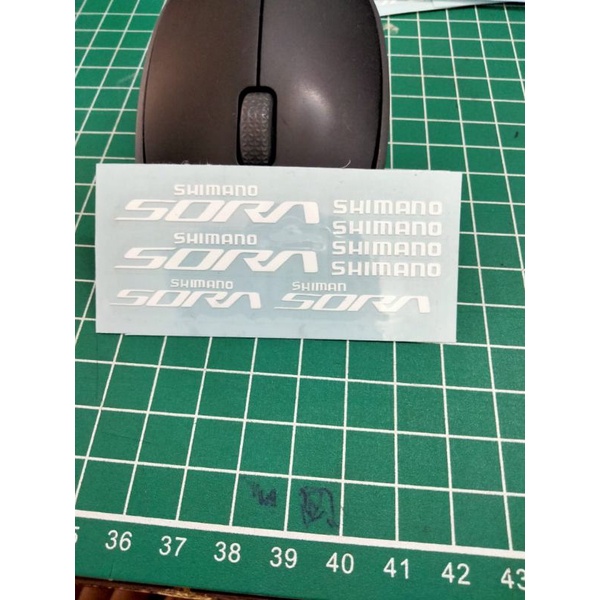 stiker sepeda Shimano sora