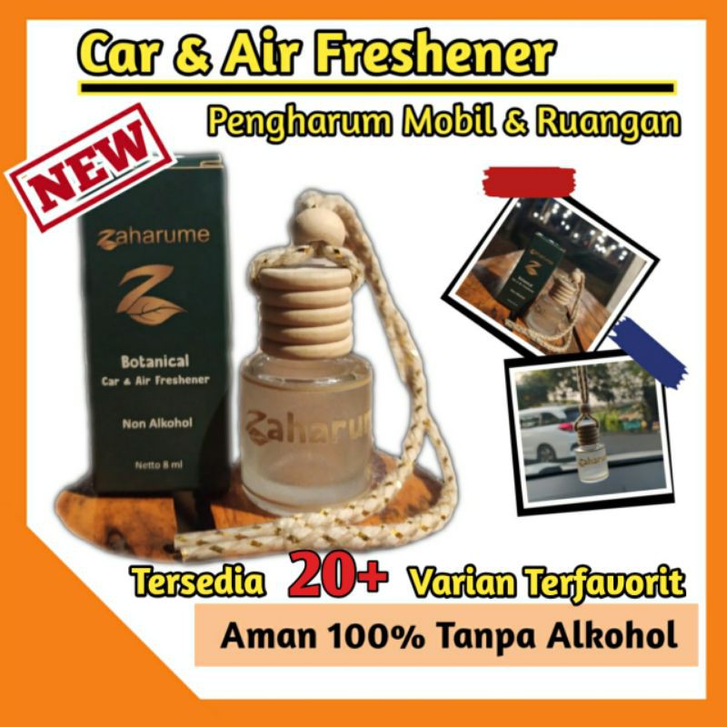 Zaharume Parfum Mobil dan Ruangan Mewah non Alkohol Pengharum Mobil & Ruangan Pewangi essential oil