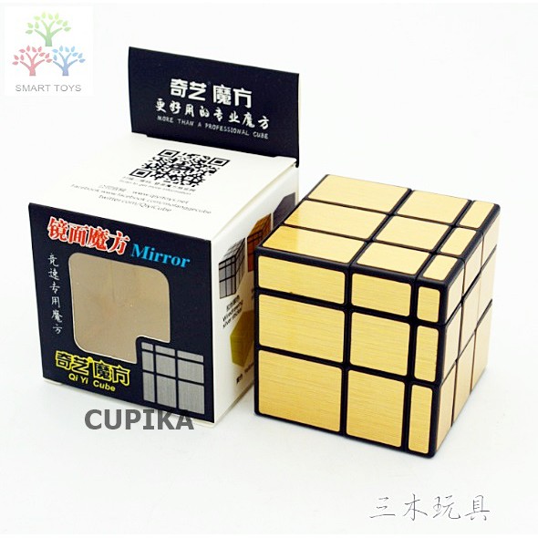 Rubik 3x3 Qy Qiyi Mirror Cube cepat YJ