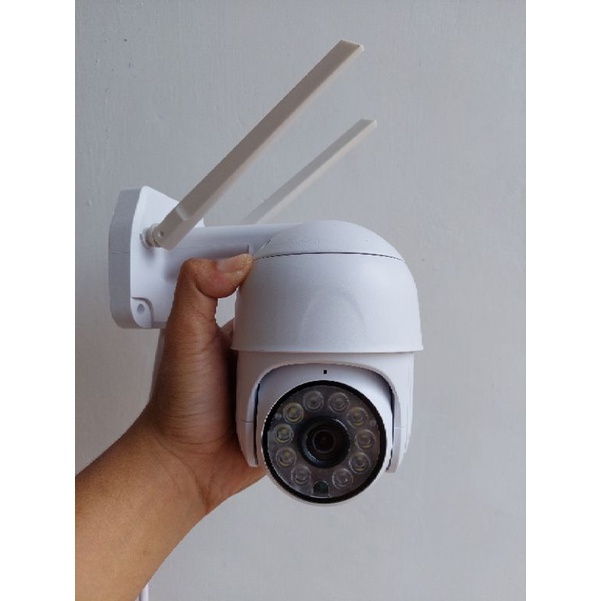 Cctv Wifi Robot Outdoor Icsee Pantau di HP Koneksi WiFi