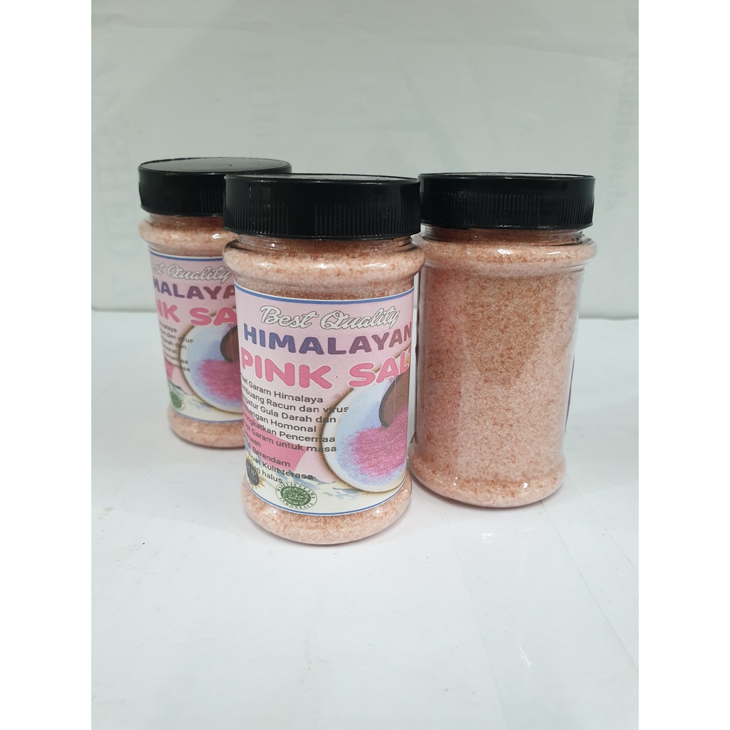 Garam Himalaya Pink Salt 250gr// himalaya HALUS// best quality