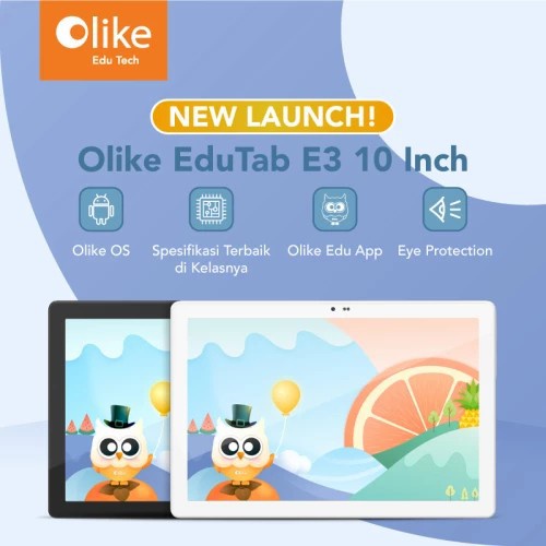 OLIKE EDUTAB E3 4/64GB 10 INCH UNTUK ANAK GARANSI RESMI