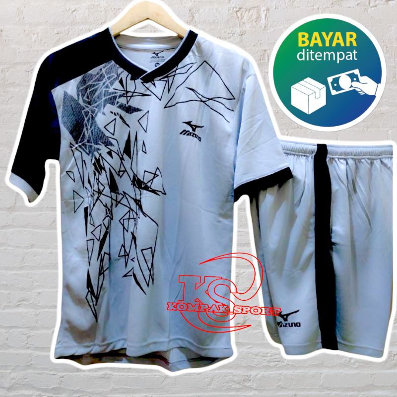 Set jersey olah raga dewasa cewek cowok baju futsal voly tenis badminton sepak bola volley pakaian model pecah beling