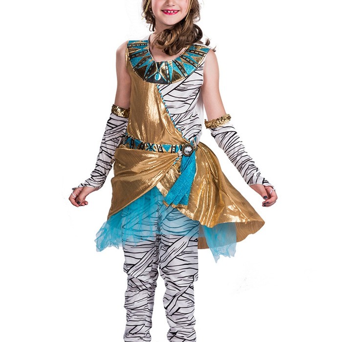 EGYPT MUMMY princess halloween costume kostum anak mumi cleopatra