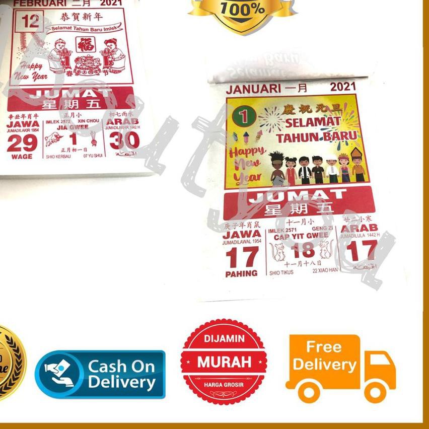 

PROMO 11.11 (bjm-288) Kalender Harian SOBEK 2021 Kalender 2021 Cina Pasaran Jawa ARAB Lengkap Terbar