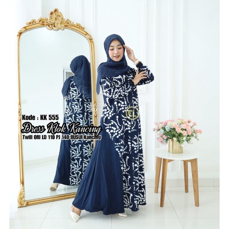 gamis elzhah KK 555 twill ori semarang