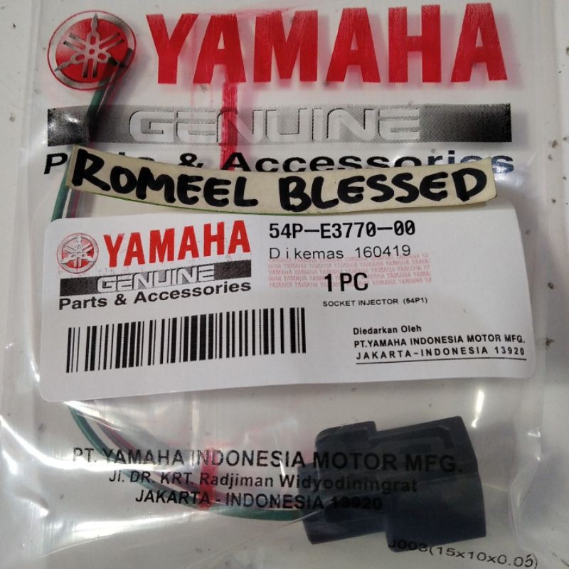 SOCKET INJEKTOR MIO J /CKD ASLI ORI OEM YGP/54P