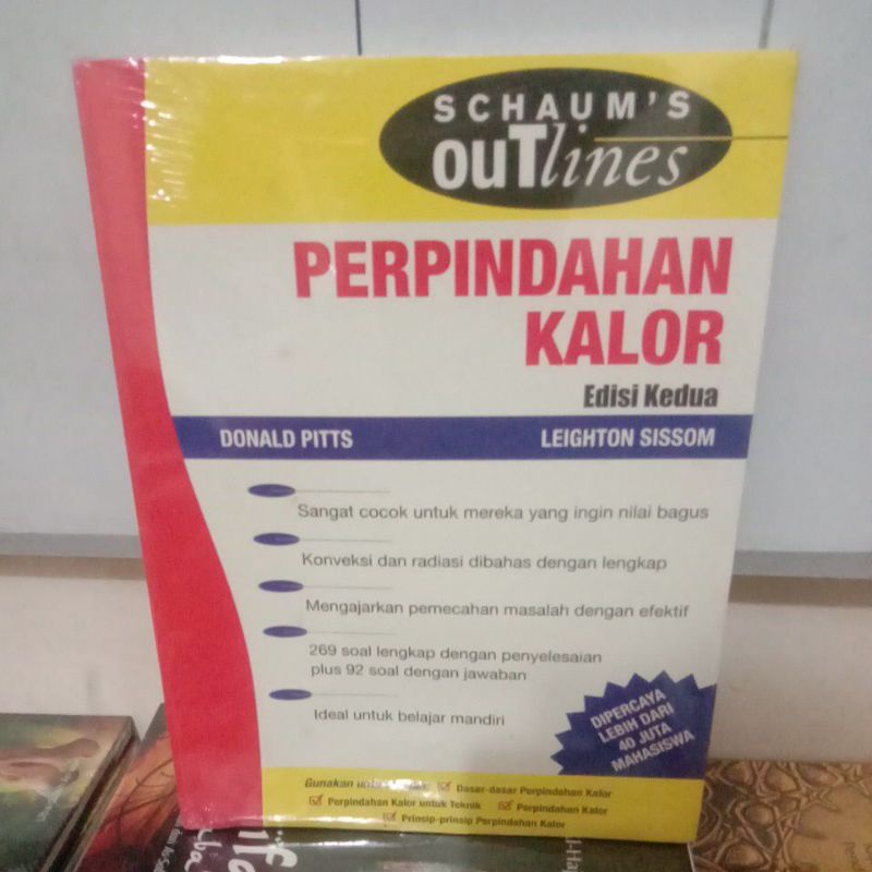 

BUKU ERLANGGA SCHAUM' S OUTLINES PERPINDAHAN KALOR EDISI KEDUA ORIGINAL