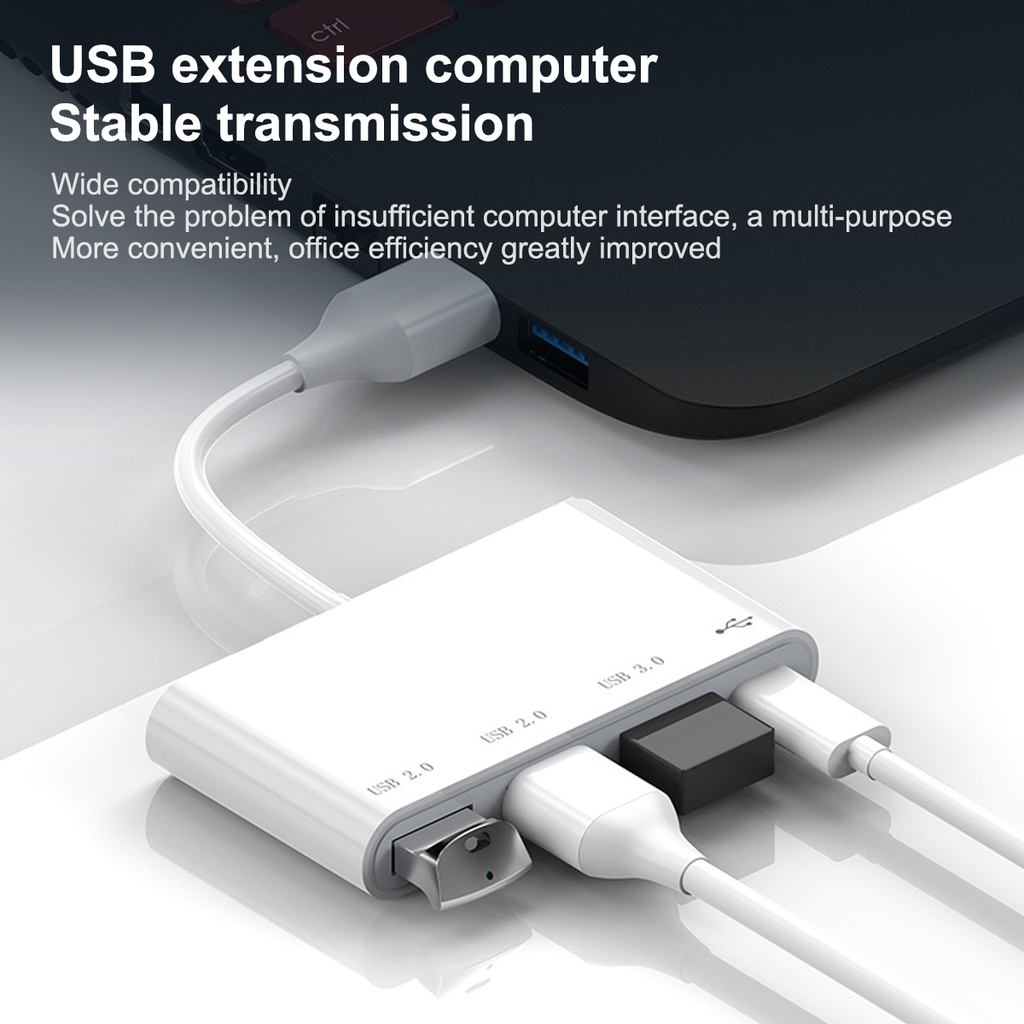 Actual 4in1 HUB Type C Port USB 3.0 High Speed Up to 5Gbps Free send type C OTG Laptop PC/Notebook/Computer