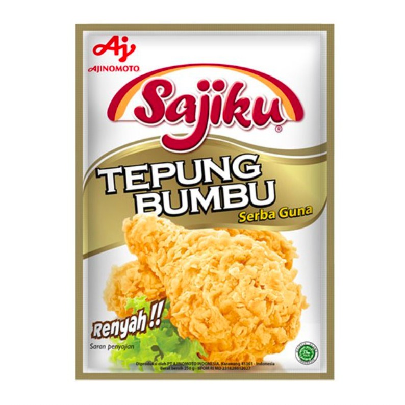 

SAJIKU TEPUNG BUMBU SERBAGUNA 240GR