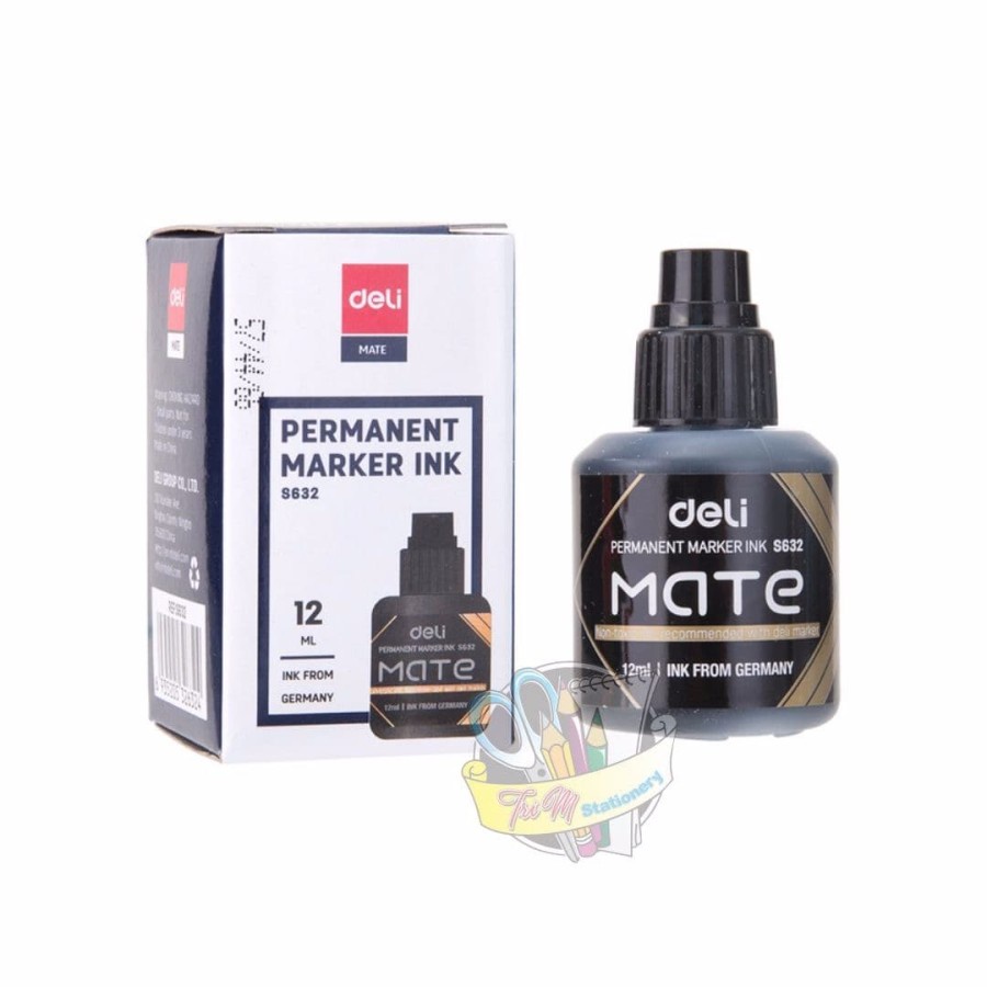 

ISI ULANG SPIDOL DELI S632 WHITEBOARD PERMANEN HITAM BIRU MERAH 12 ML