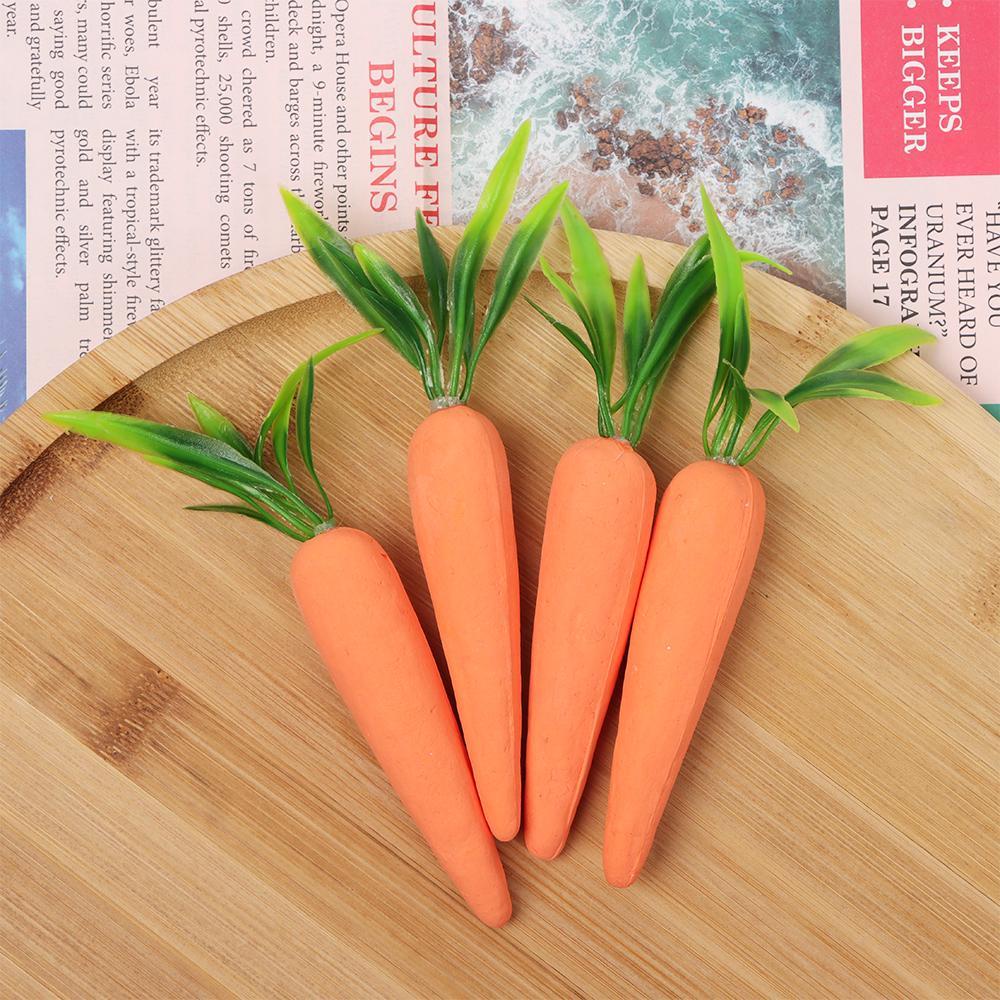 Solighter 4pcs Easter Carrot New Hanging Pendant Dekorasi Pesta Liburan