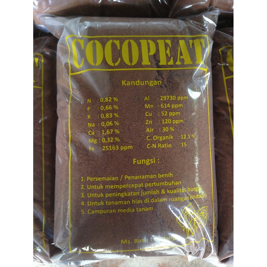 Jual Media Tanam Cocopeat - Media Tanam Sabut Kelapa - 500gr | Shopee ...