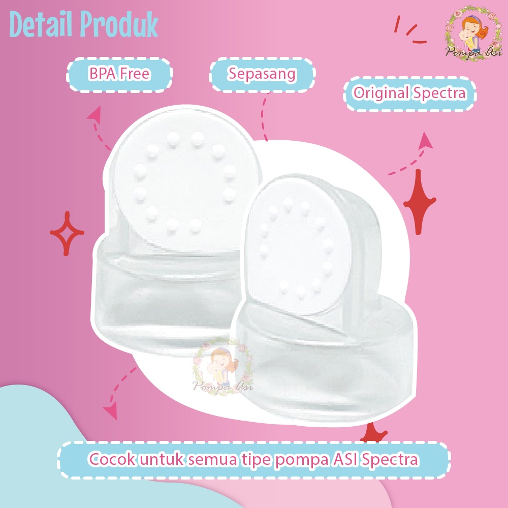 Sparepart Clear Valve Spectra Breast Pump Pompa Asi Manual Terlaris By Mallpompaasi