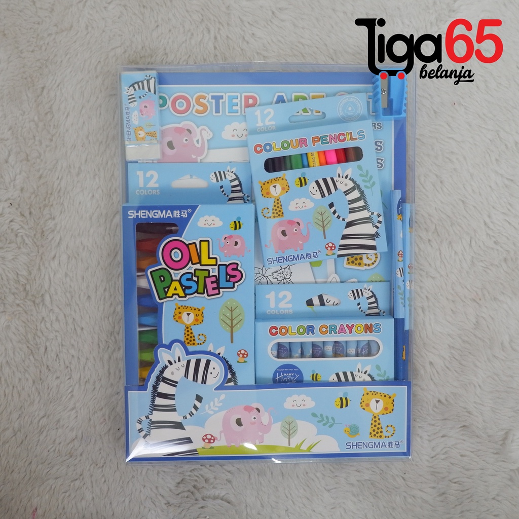 365 STATIONERY SET #41173 Buku &amp; Alat Tulis Anak / Karakter Fancy Gambar Lucu