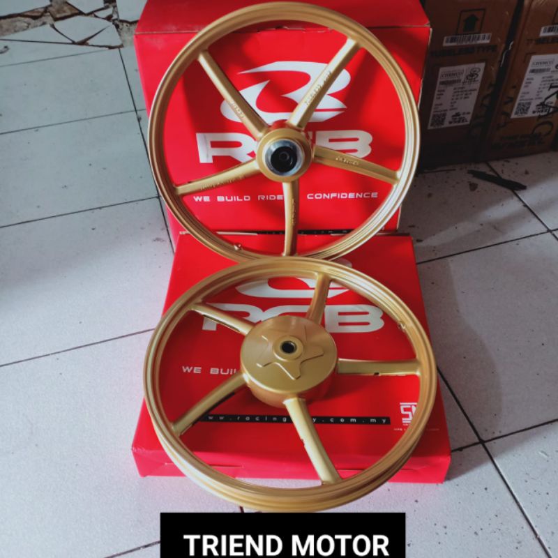 Velg Racing RCB SP 522 Depan Belakang Mio 120x17 140x17 Palang 5