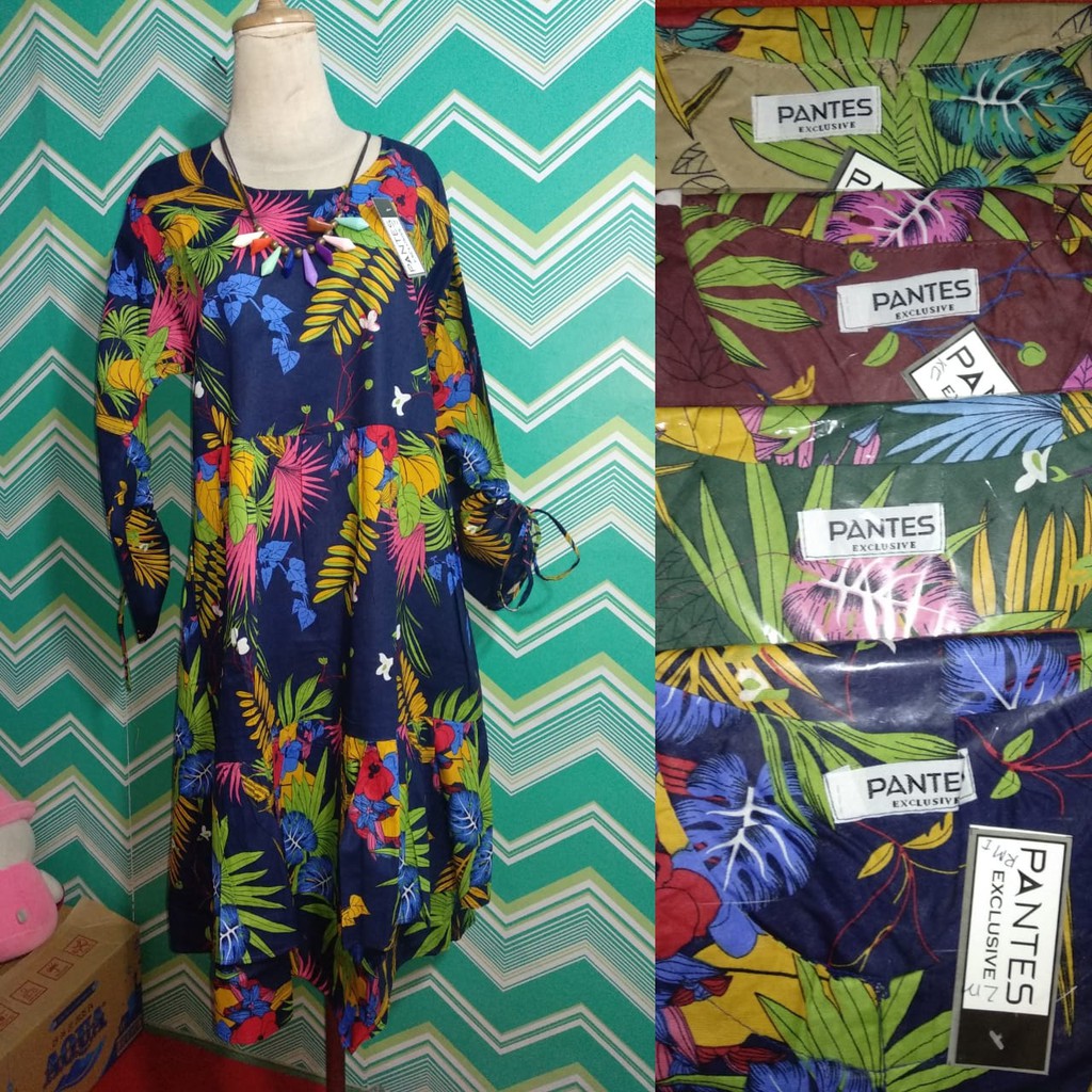 Tunik merak Rempel bawah