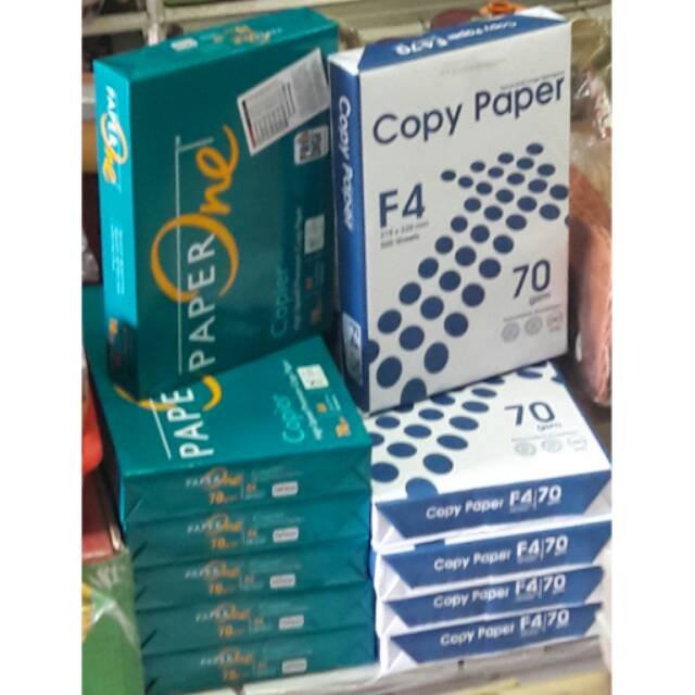 

Kertas HVS murah ukuran A4 & F4