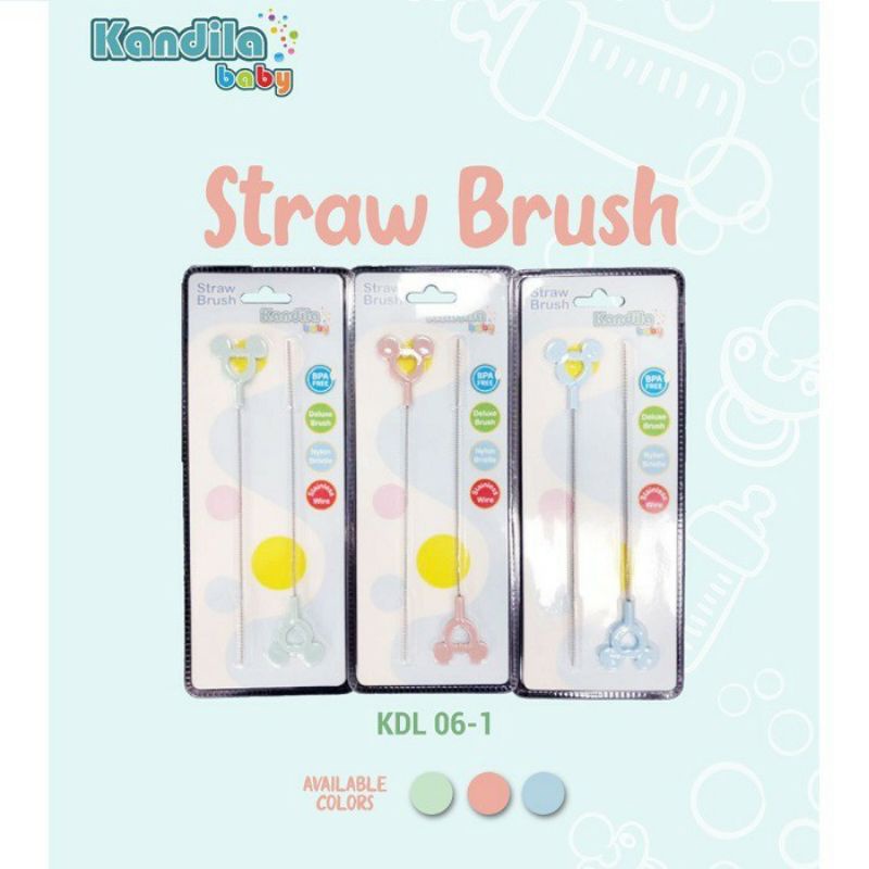 Kandila Baby Straw Brush KDL06-1