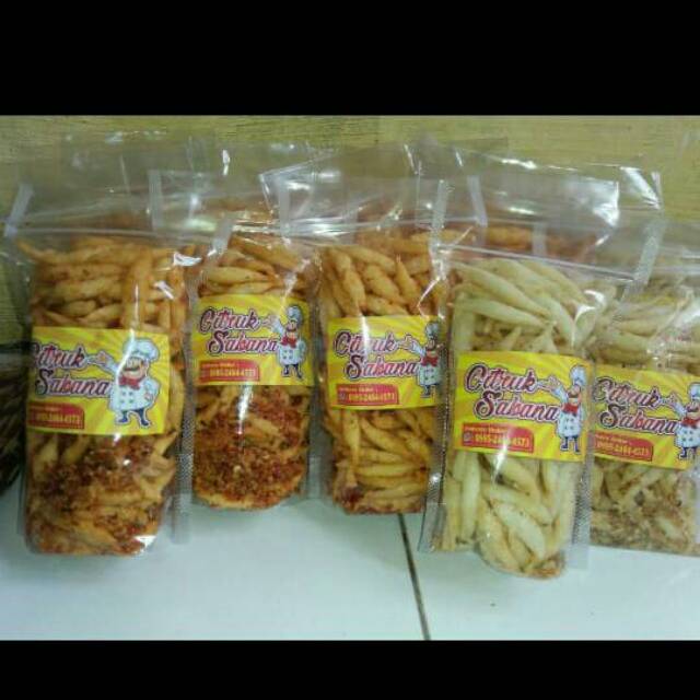 

Cemilan citruk Sabana sepasang (pedas & original)
