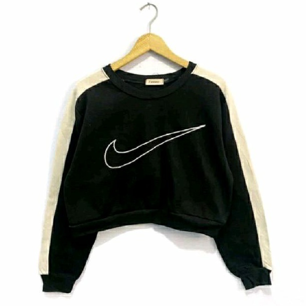 promo sweater crop / sweater crop casual / SWEATER NIK CROP