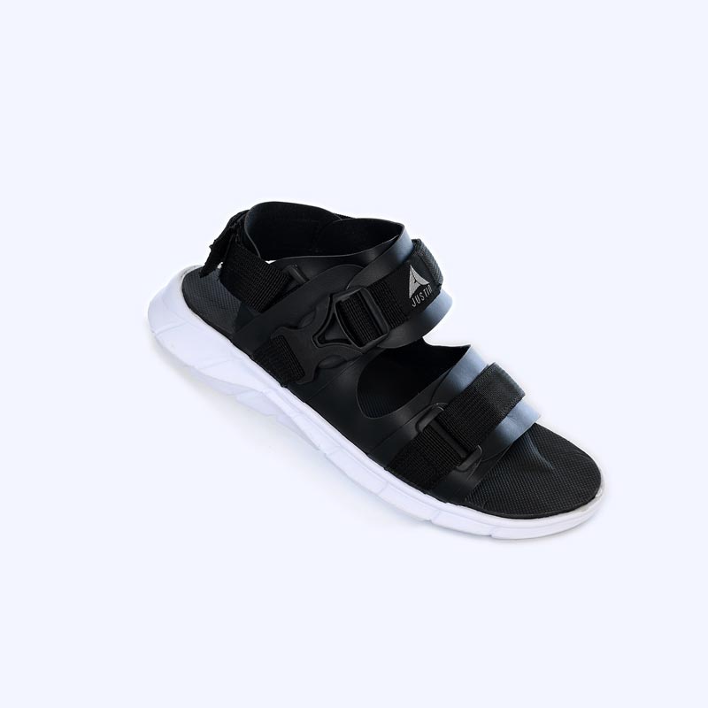 Real pict! Justin Sendal Jalan Wanita JH 45 Hitam Kekinian