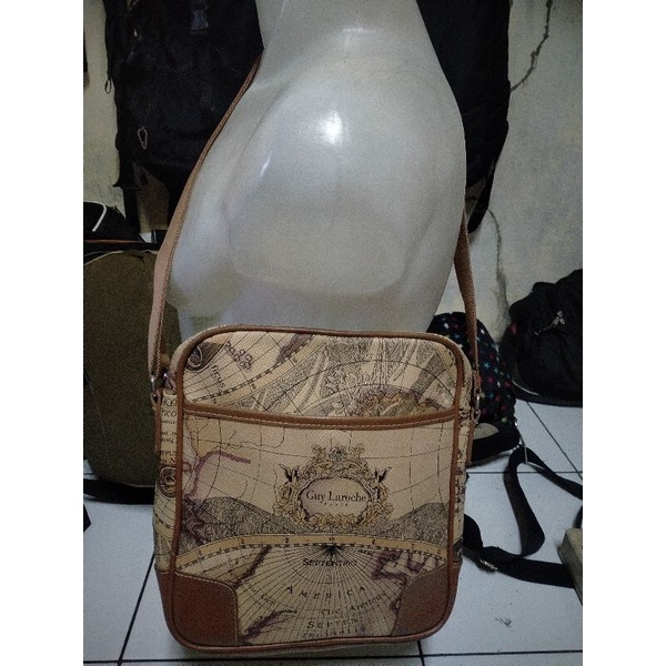 tas sling/tas bahu/tas selempang peta