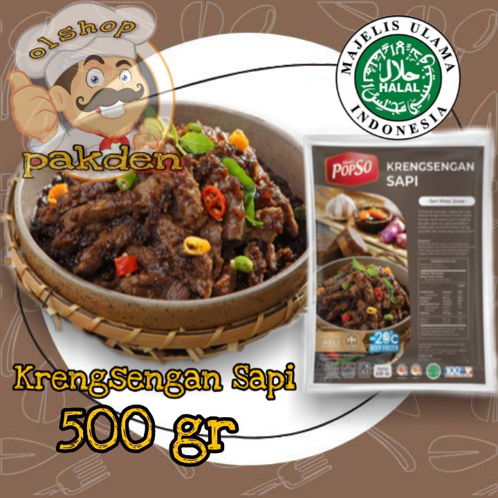 

KRENGSENGAN SAPI BY POPSO / LAUK PAUK / OLSHOP_PAKDEN