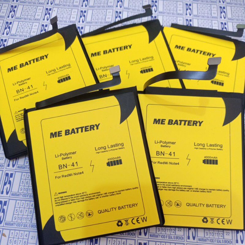 batre xiaomi bn-41 redmi note 4