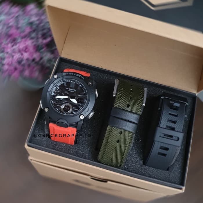 Jam Tangan Gshock ga2000 / ga2000e-4dr ORIGINAL