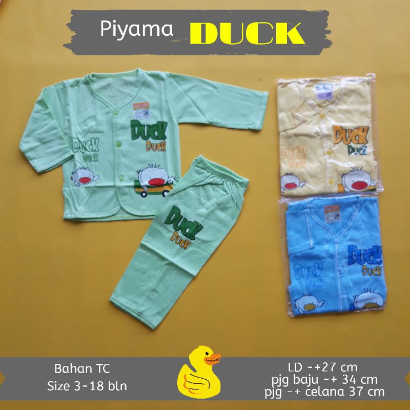 Piyama setelan panjang bayi