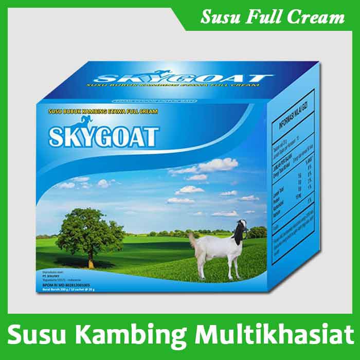 

Susu Kambing Etawa / Susu Sehat/ SKYGOAT SKY GOAT Full Cream dan Coklat Asli Original
