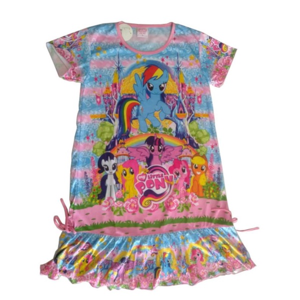 BAJU DASTER ANAK PEREMPUAN KUDA PONY/LITTEL PONY