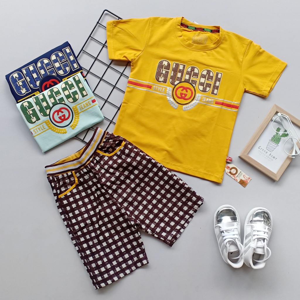 Setelan Baju Anak / Bayi - Gugo Gucci