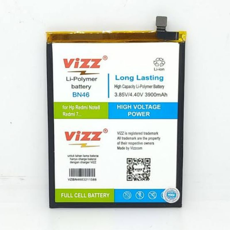 bateray vizz redmi 7/bn46