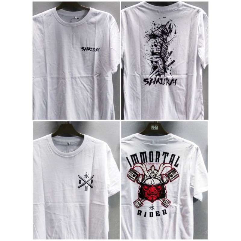 T-shirt Samurai Jepang Series/ Distro Premium