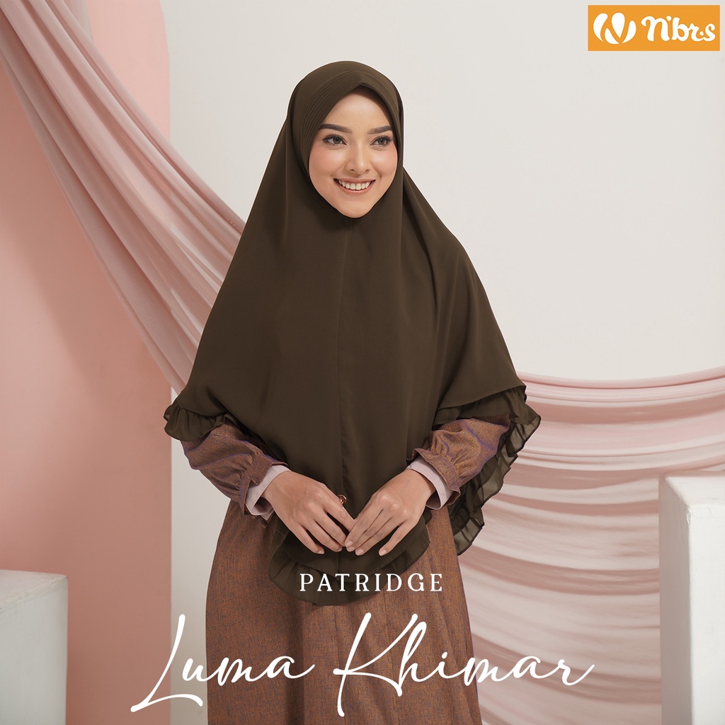 Nibras Hijab LUMA Jilbab Instan Bahan Bahama Simple Syar'i Casual OOTD