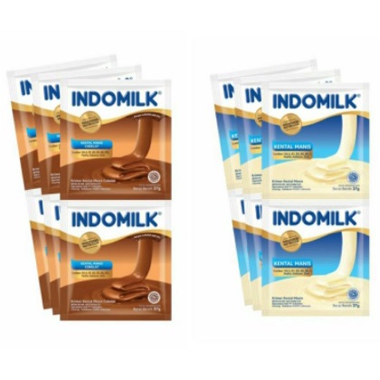 

Indomilk Saset SKM Kental Manis Sachet 6 x 37g