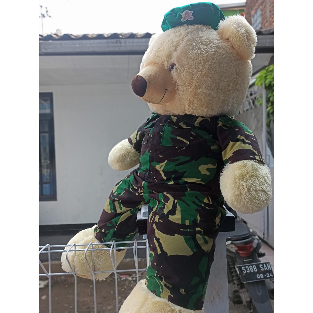 BONEKA PROFESI | BONEKA TNI | BONEKA DOKTER | POLISI | PELAYARAN | GURU | TEDDY BEAR ukuran 1,2 M