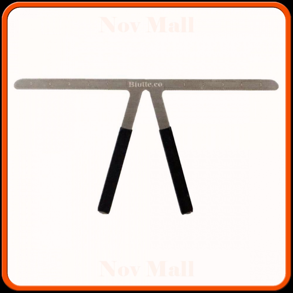 Penggaris Alis Eyebrow Ruler Measure Shaping Tool