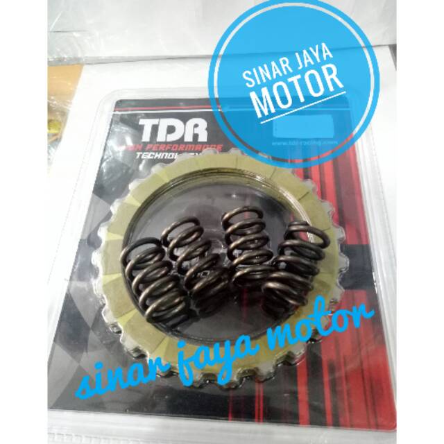 Kampas kopling + per kopling tdr cb 150 all new 5pcs