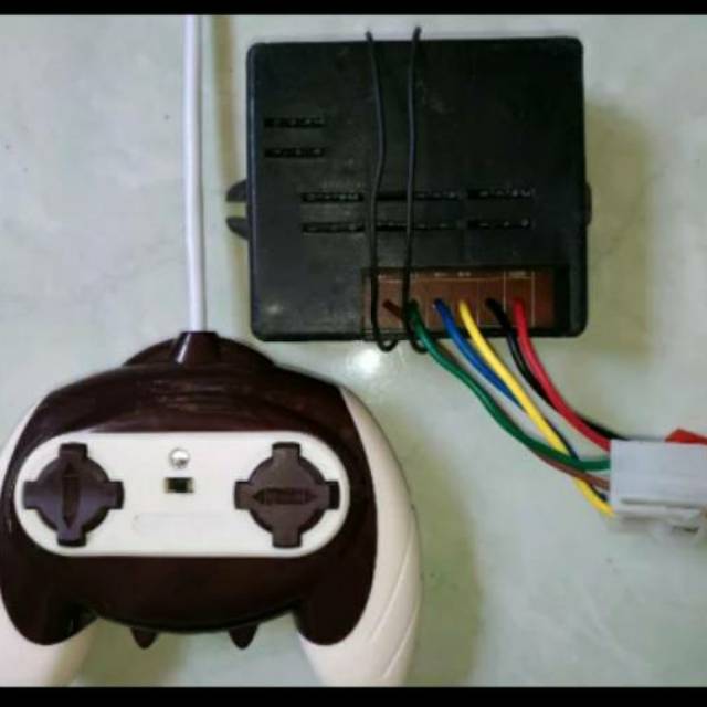 remot dan penerima receiver mobil mobilan aki anak 40 mhz 12v remote sinyal