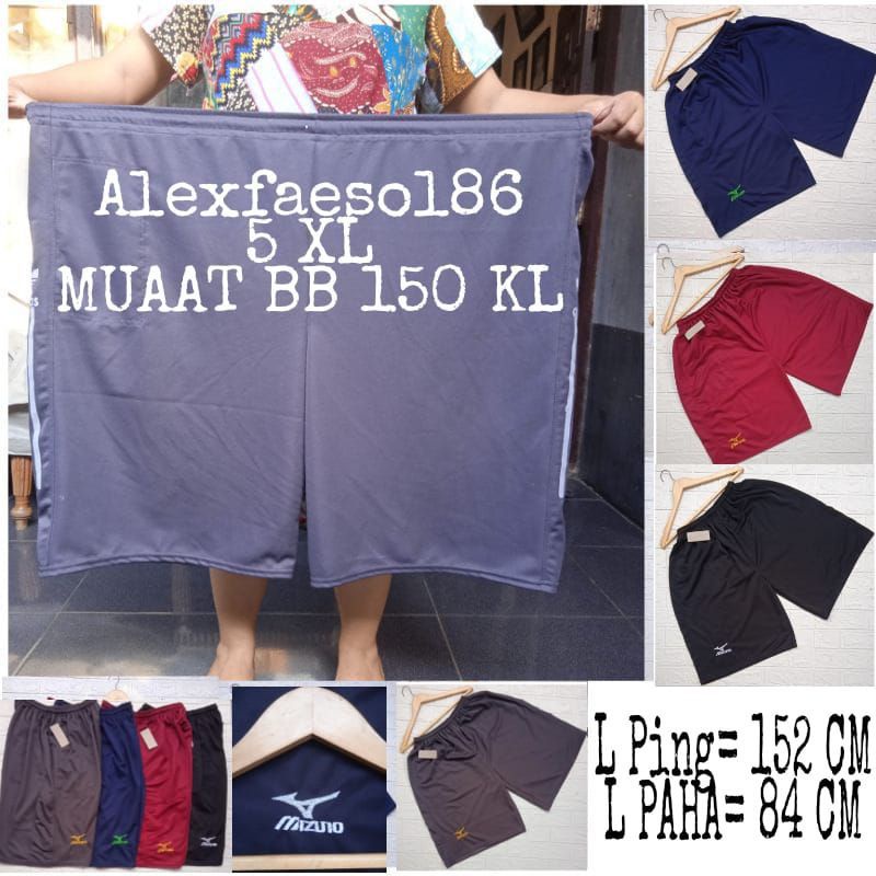 KOLOR BIG SIZE 5 XL/KOLOR SUPER JUMBO BAHAN LOTTO MUAT BB 150 KL