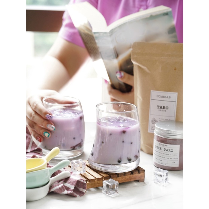 

Lainnya-Minuman-Bubuk- Bubuk Minuman Taro / Ube Latte Premium Powder 200G -Bubuk-Minuman-Lainnya.