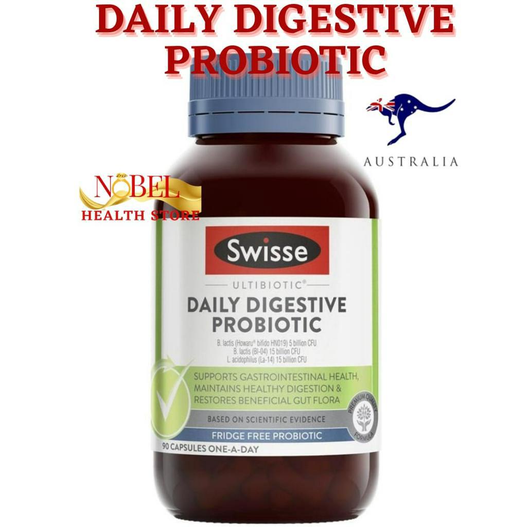 swisse ultibiotic daily digestive probiotic 90 capsules