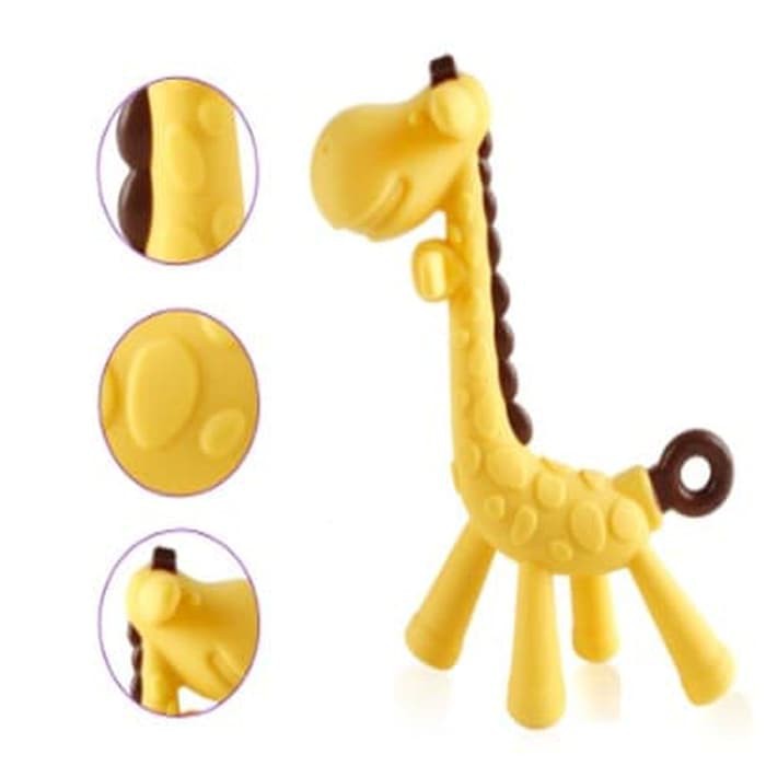 Carterlove Teether Jerapah Mainan Gigit Bayi Giraffe teether BPA FREE