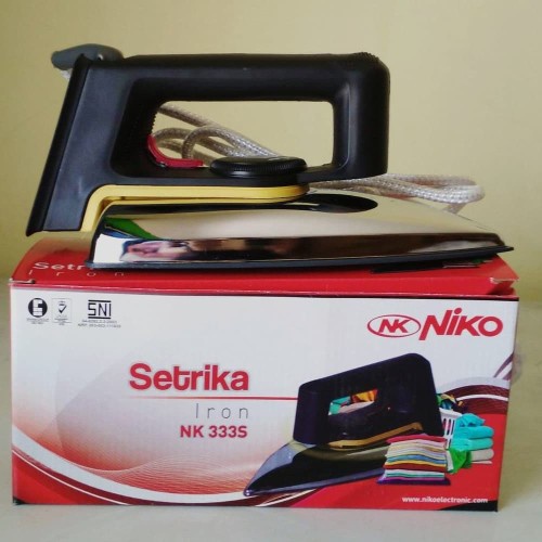 Setrika NIKO NK-333S 300 Watt model clasicc-hitam