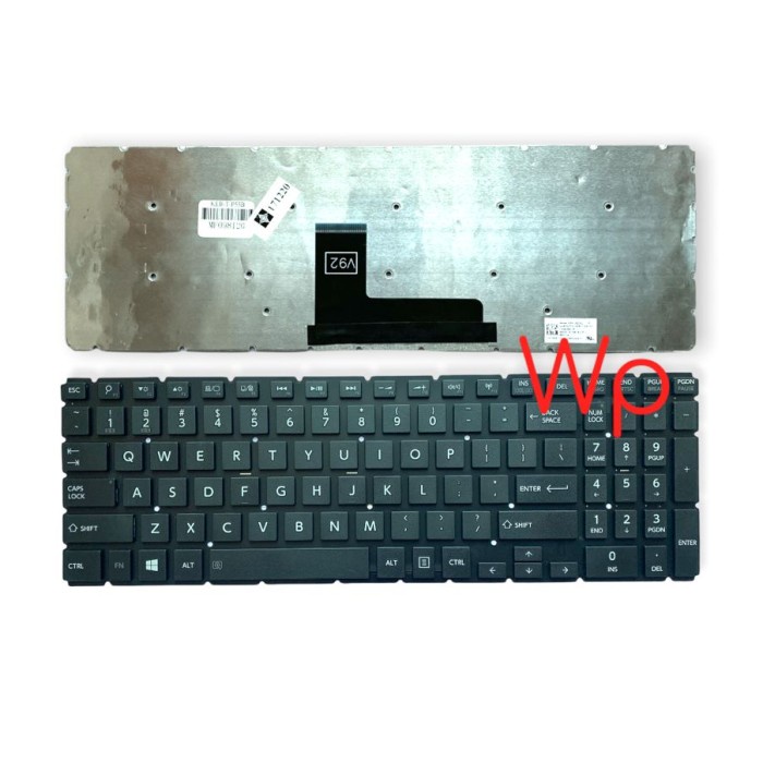 Keyboard Toshiba Satellite P55 P55t P50-A P50-B P55t-A5202 P55T-B