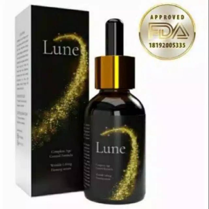 Lune serum anti aging BPOM | lune serum wajah | serum lune asli original