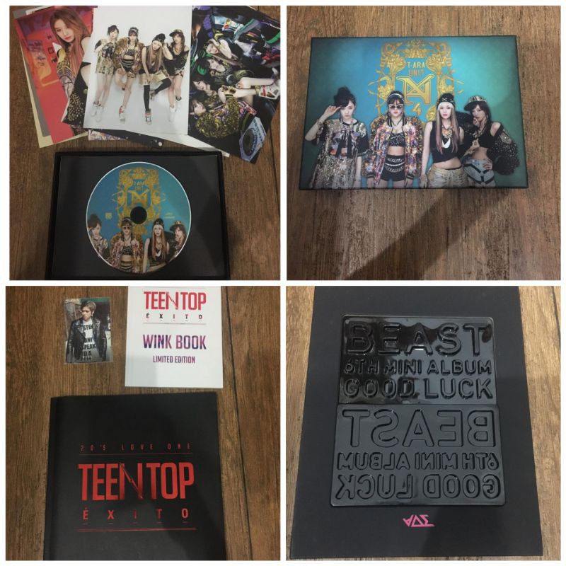 PRELOVED album korea 2 Album Kpop T-ara Tara Tiara Beast Highlight Teen Top